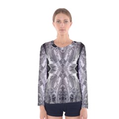 Compressed Carbon Women s Long Sleeve Tee
