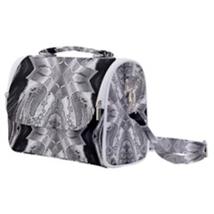 Compressed Carbon Satchel Shoulder Bag by MRNStudios
