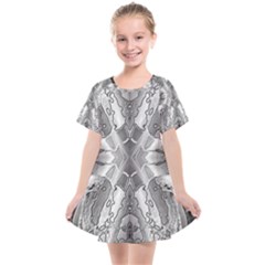 Compressed Carbon Kids  Smock Dress by MRNStudios