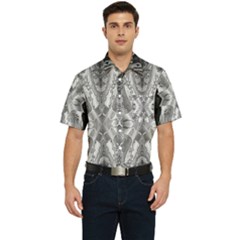 Compressed Carbon Men s Short Sleeve Pocket Shirt 