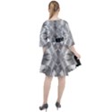 Compressed Carbon Boho Button Up Dress View2