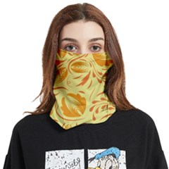 Folk Flowers Pattern Face Covering Bandana (two Sides) by Eskimos