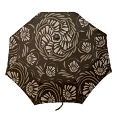 Folk Flowers Pattern  Folding Umbrellas by Eskimos