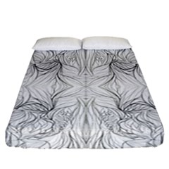 Mono Disegno Repeats Fitted Sheet (california King Size)