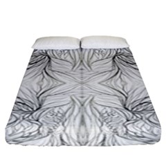 Mono Disegno Repeats Fitted Sheet (king Size)