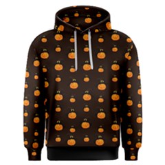 Halloween Pumpkins Pattern, Witch Hat Jack O  Lantern Men s Overhead Hoodie