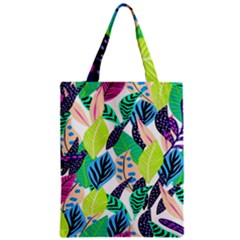 Colorfull Zipper Classic Tote Bag by Sparkle