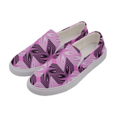 Abstract Women s Canvas Slip Ons by Sparkle