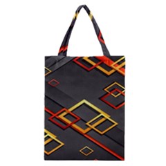 Modern Geometry Classic Tote Bag by Sparkle