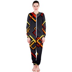 Modern Geometry Onepiece Jumpsuit (ladies)  by Sparkle