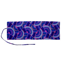 Digital Waves Roll Up Canvas Pencil Holder (m) by Sparkle