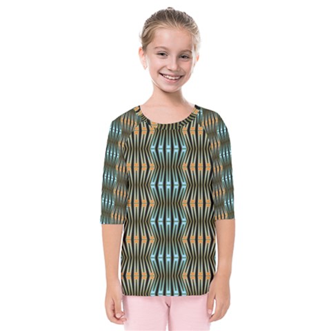 Digital Springs Kids  Quarter Sleeve Raglan Tee by Sparkle