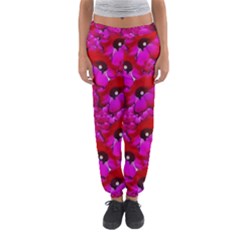 Flowers Grow And Peace Also For Humankind Women s Jogger Sweatpants by pepitasart