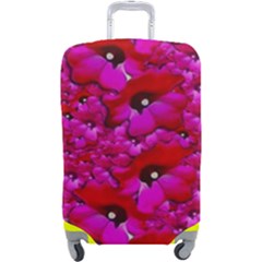 Flowers Grow And Peace Also For Humankind Luggage Cover (large) by pepitasart