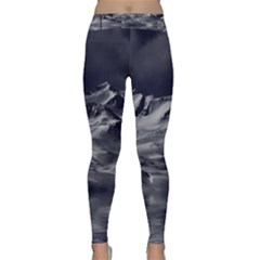 Mountain-snow-night-cold-winter Classic Yoga Leggings by Sudhe