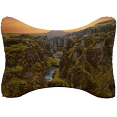 Landscape-cannon-river-mountain Seat Head Rest Cushion