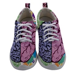 Brain-heart-balance-emotion Athletic Shoes by Sudhe