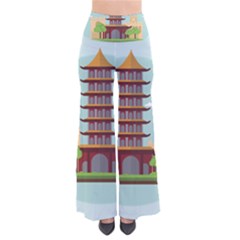 China-landmark-landscape-chinese So Vintage Palazzo Pants