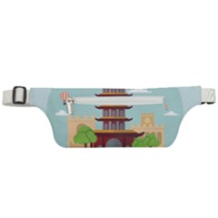 China-landmark-landscape-chinese Active Waist Bag