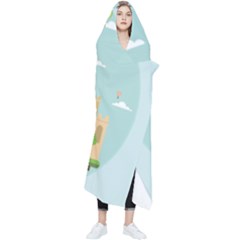 China-landmark-landscape-chinese Wearable Blanket