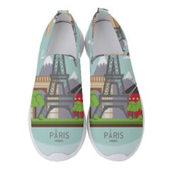 Paris-france-french-europe-travel Women s Slip On Sneakers by Sudhe