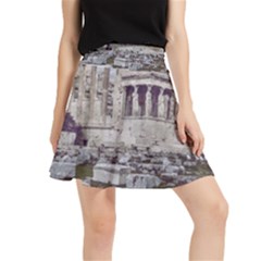 Erechtheum Temple, Athens, Greece Waistband Skirt by dflcprintsclothing