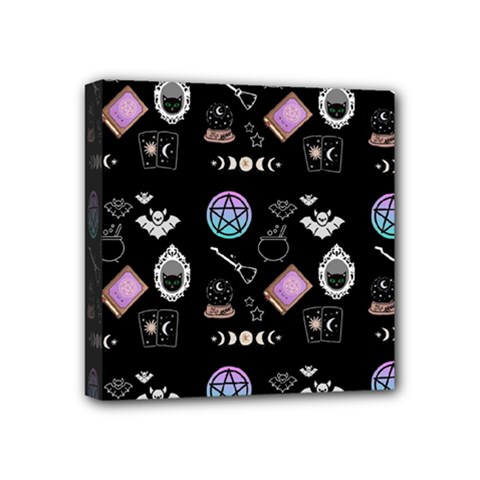 Pastel Goth Witch Mini Canvas 4  X 4  (stretched) by InPlainSightStyle