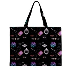 Pastel Goth Witch Zipper Mini Tote Bag by InPlainSightStyle