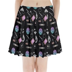 Pastel Goth Witch Pleated Mini Skirt by InPlainSightStyle