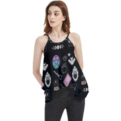 Pastel Goth Witch Flowy Camisole Tank Top by InPlainSightStyle
