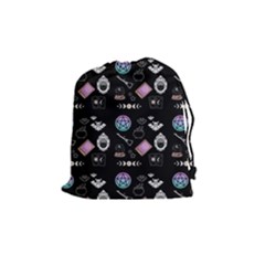 Pastel Goth Witch Drawstring Pouch (medium) by InPlainSightStyle