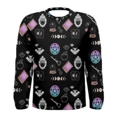 Pastel Goth Witch Men s Long Sleeve Tee by InPlainSightStyle