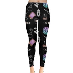 Pastel Goth Witch Leggings  by InPlainSightStyle