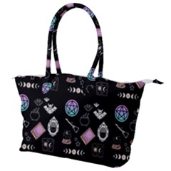 Pastel Goth Witch Canvas Shoulder Bag by InPlainSightStyle