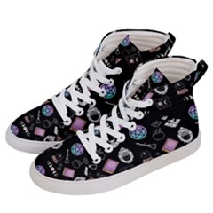 Pastel Goth Witch Men s Hi-top Skate Sneakers by InPlainSightStyle