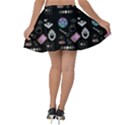 Pastel Goth Witch Velvet Skater Skirt View2