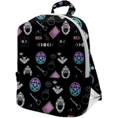 Pastel Goth Witch Zip Up Backpack by InPlainSightStyle