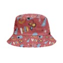 50s Red Inside Out Bucket Hat View4