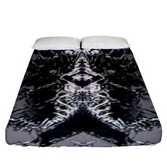 Alien Deco Fitted Sheet (King Size)