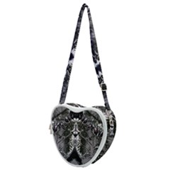 Alien Deco Heart Shoulder Bag by MRNStudios