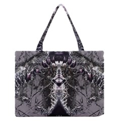 Alien Deco Zipper Medium Tote Bag