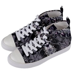 Alien Deco Women s Mid-top Canvas Sneakers by MRNStudios