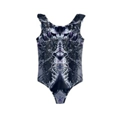 Alien Deco Kids  Frill Swimsuit