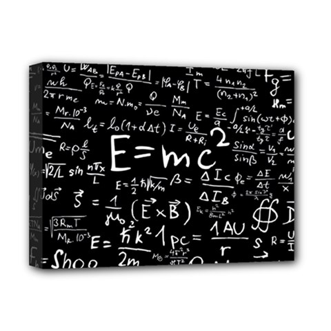 Science-albert-einstein-formula-mathematics-physics-special-relativity Deluxe Canvas 16  X 12  (stretched) 