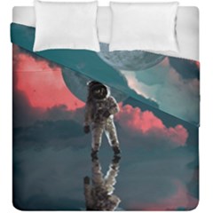 Astronaut-moon-space-nasa-planet Duvet Cover Double Side (king Size) by Sudhe