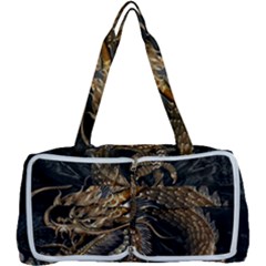 Fantasy Dragon Pentagram Multi Function Bag by Sudhe