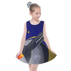 Science-fiction-sci-fi-sci-fi-logo Kids  Summer Dress by Sudhe