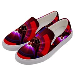 Science-fiction-cover-adventure Men s Canvas Slip Ons by Sudhe