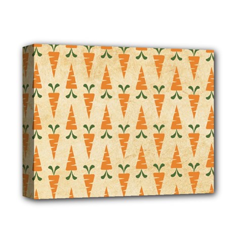 Pattern-carrot-pattern-carrot-print Deluxe Canvas 14  X 11  (stretched)