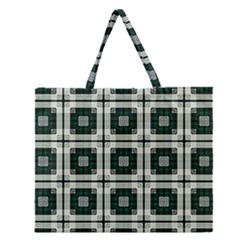 Pattern-design-texture-fashion Zipper Large Tote Bag